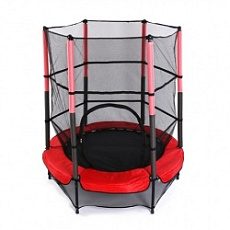 Батут EVO Jump 4,5ft (140 см) с внутренней и нижней сеткой, диаметр 140 см